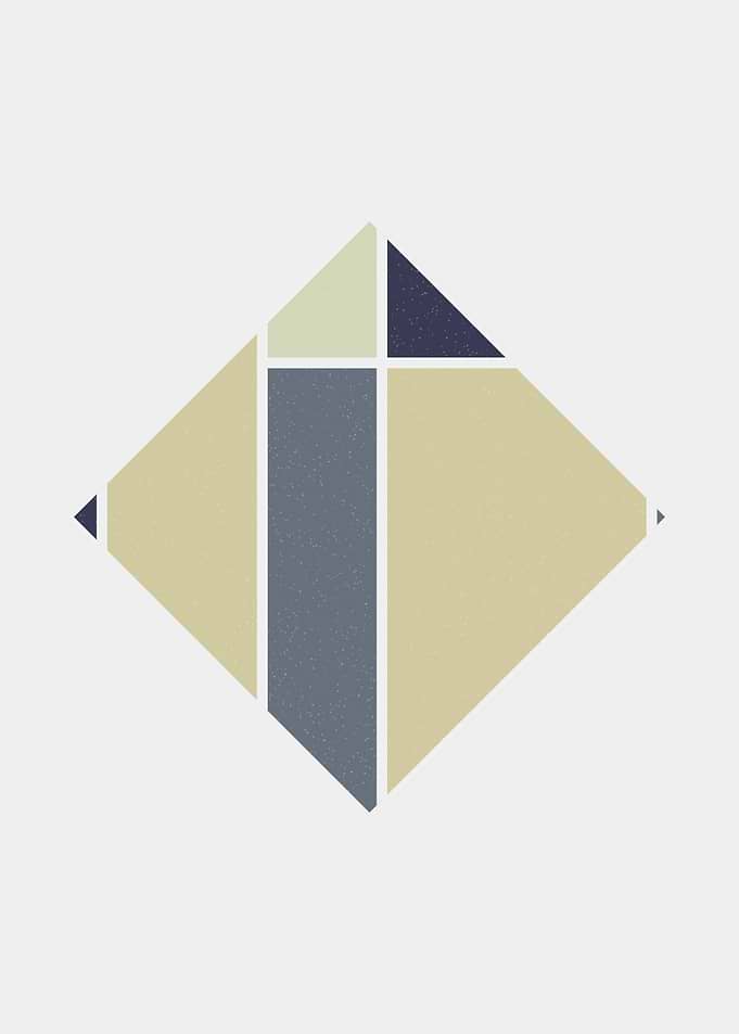 Mondrian style art