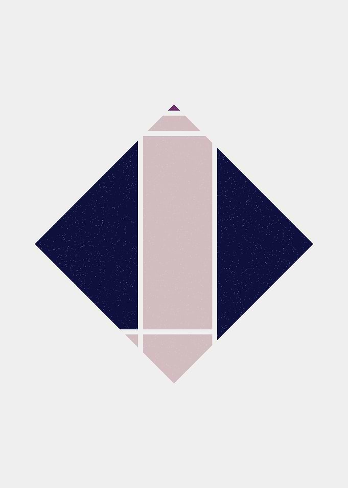Mondrian style art