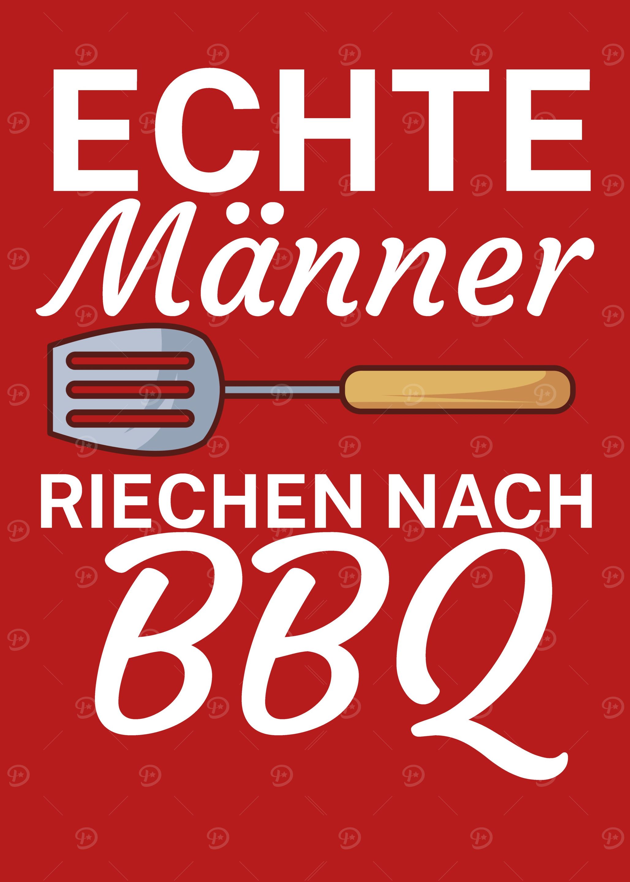 Mann Geruch BBQ