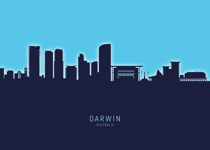 Darwin Skyline Australia