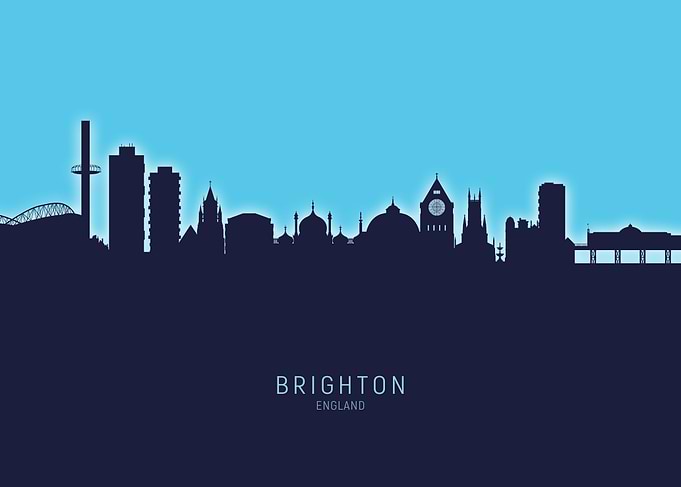 Brighton Skyline England