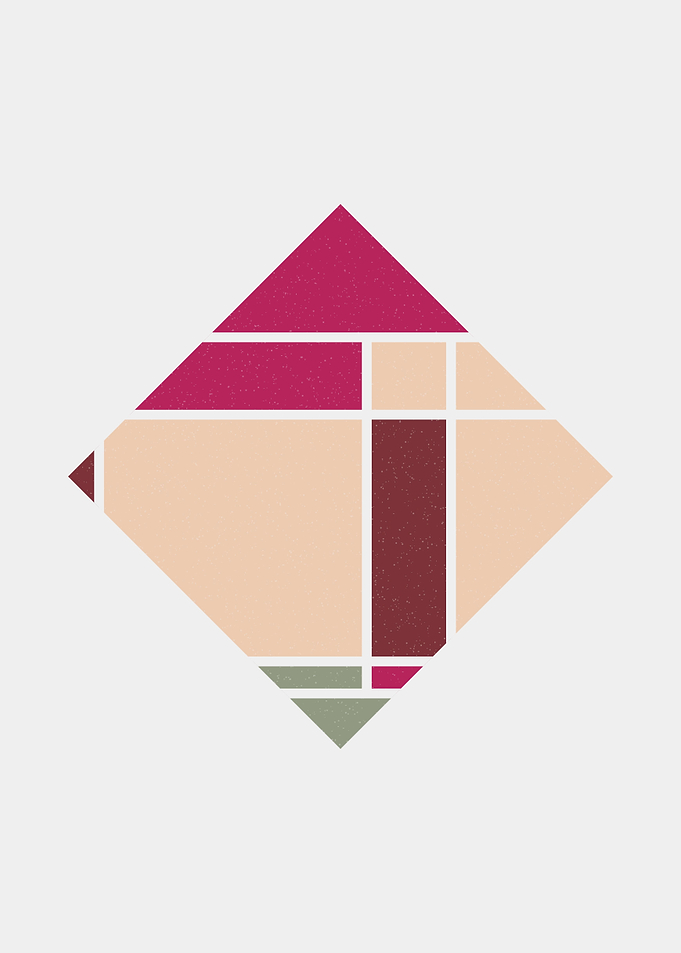 Mondrian style art