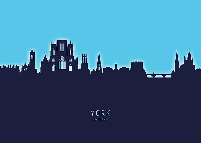 York Skyline England