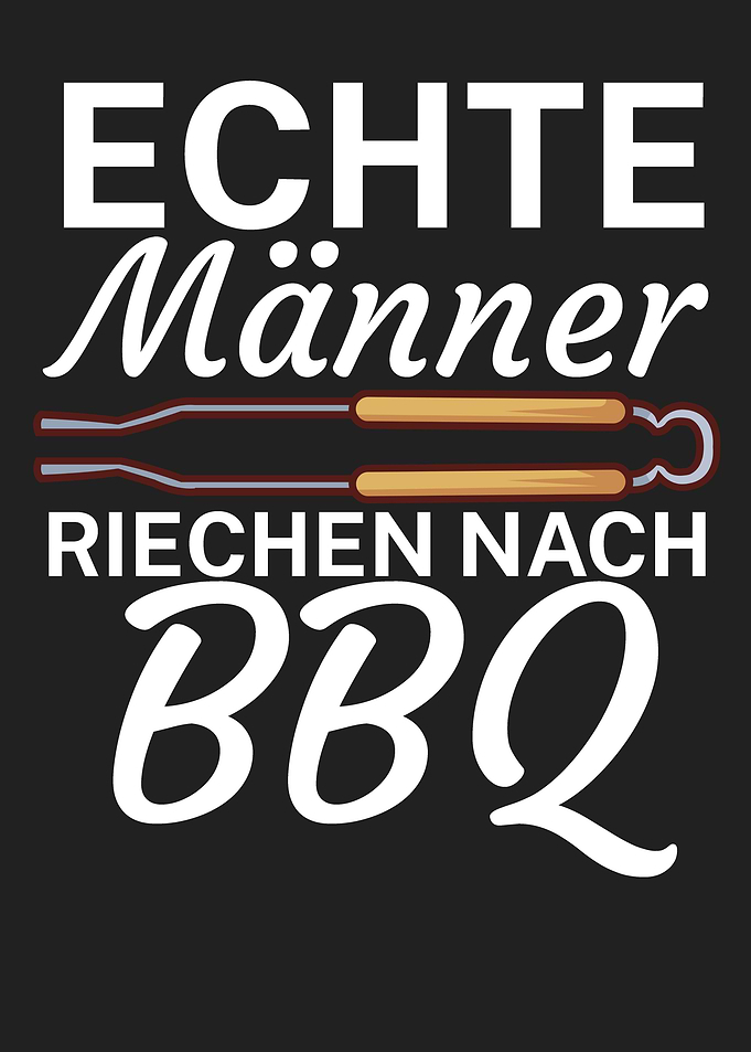 Mann Geruch BBQ