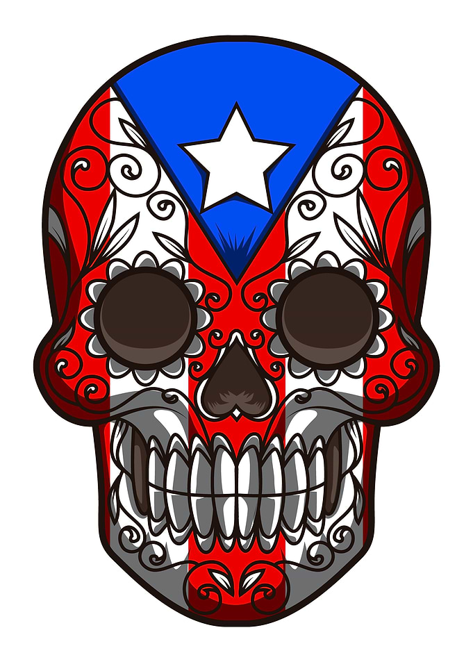 Puerto Rico Calavera