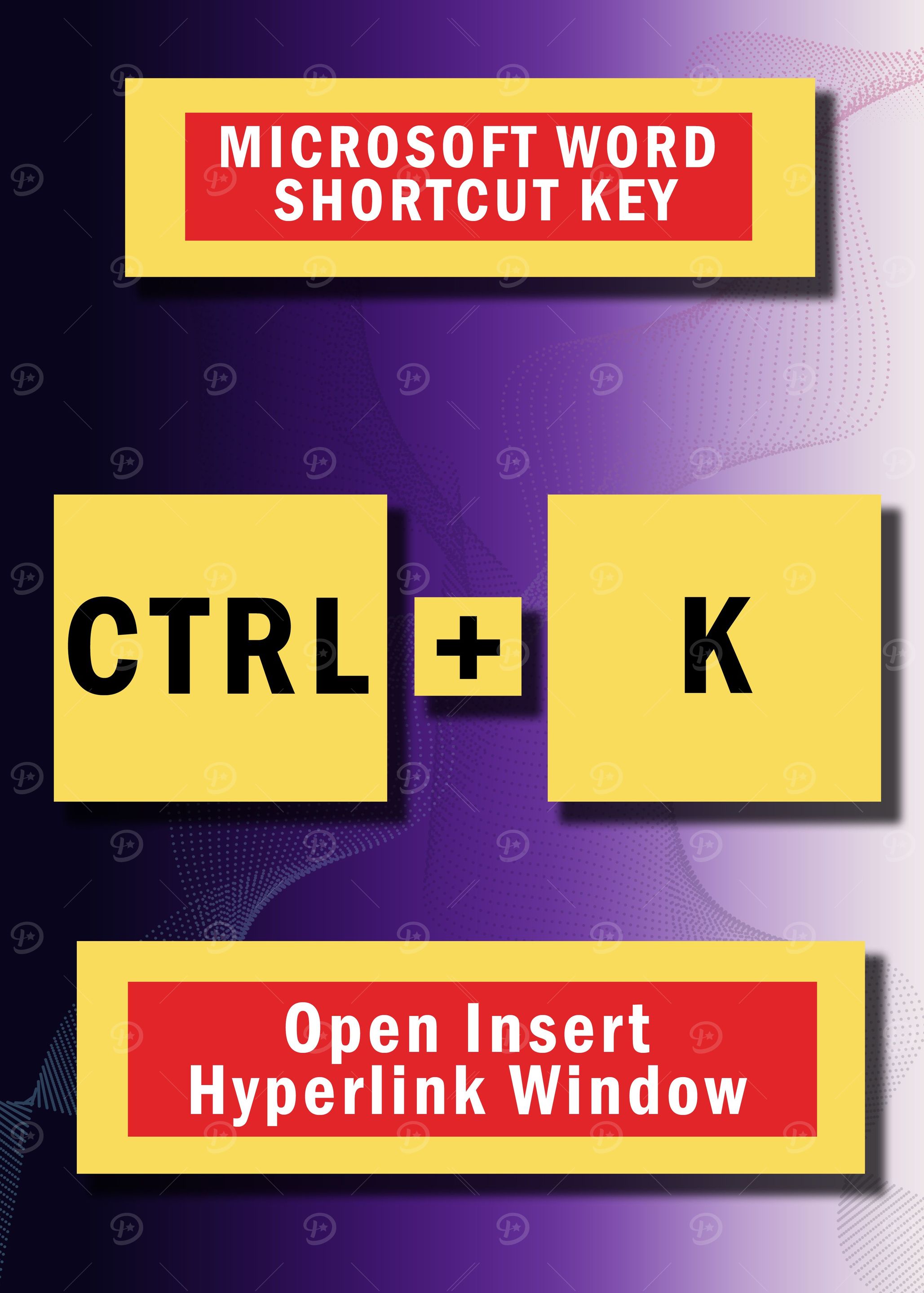 CTRL+K