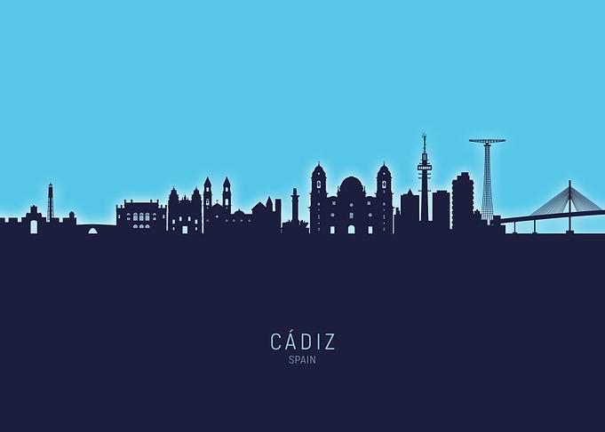 Cadiz Skyline Spain