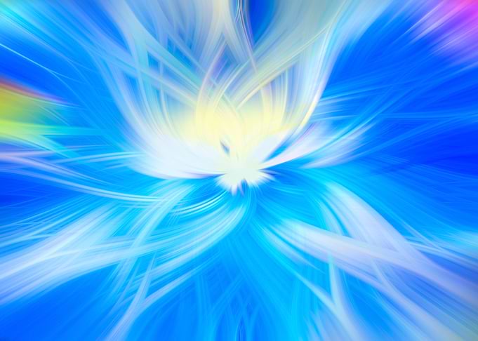Abstract Blue
