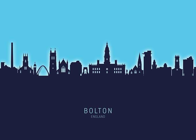 Bolton Skyline England
