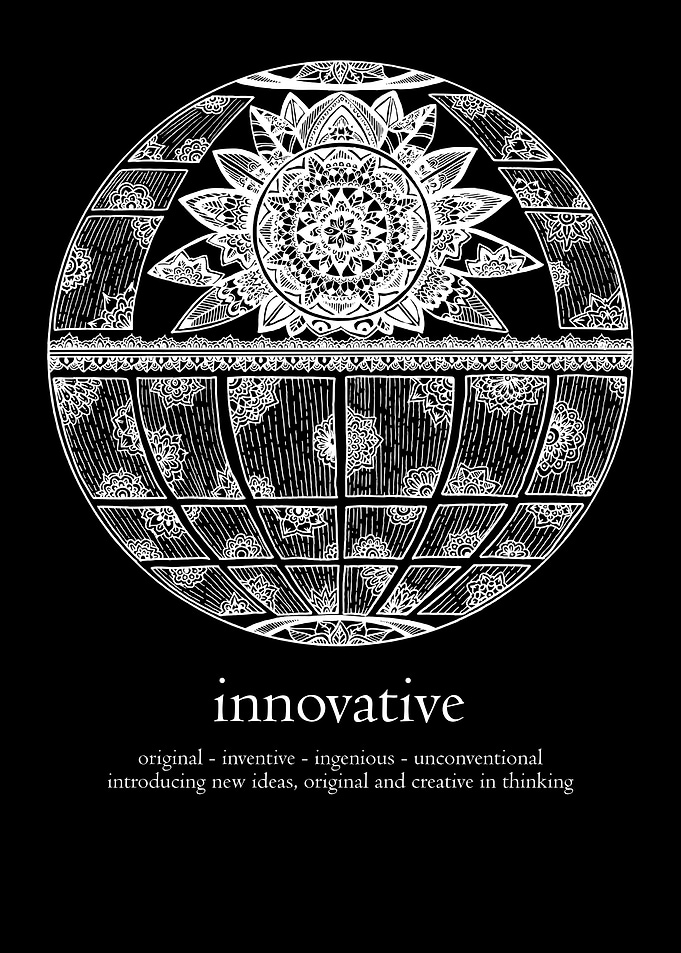 Mandala word innovative