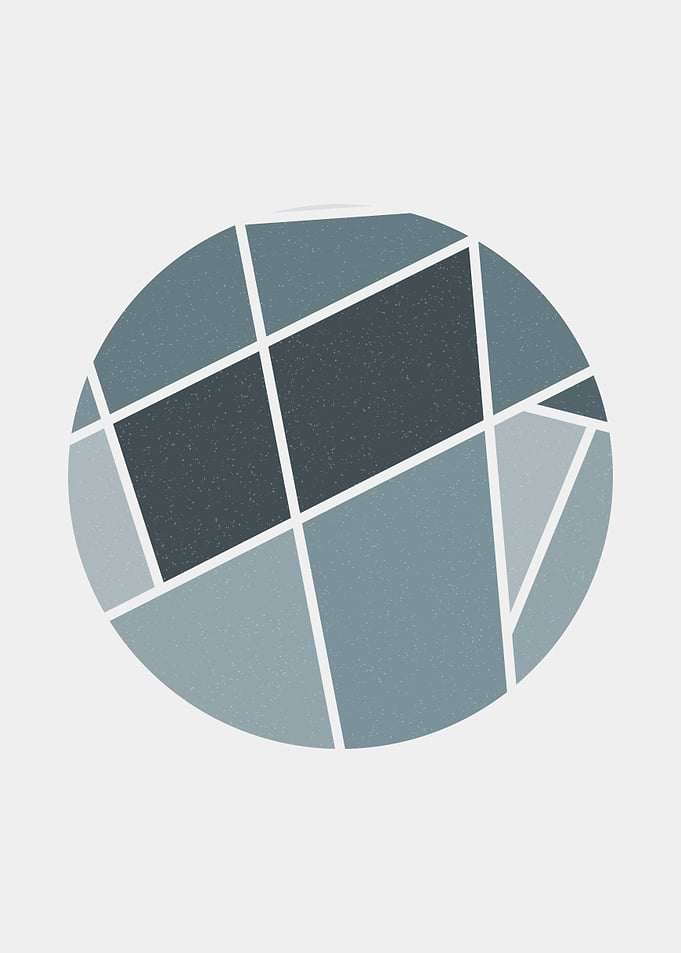 Mondrian style art