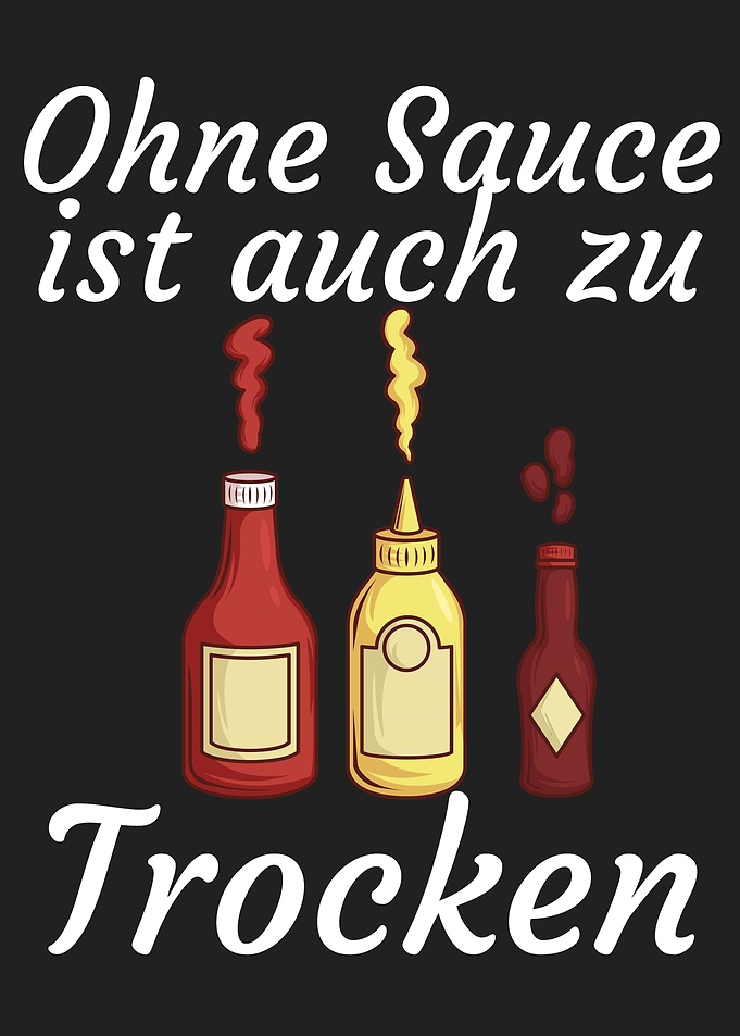 Ohne Sauce zu trocken