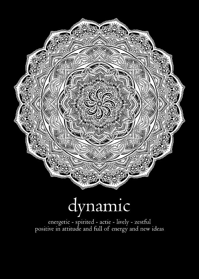 Mandala word dynamic