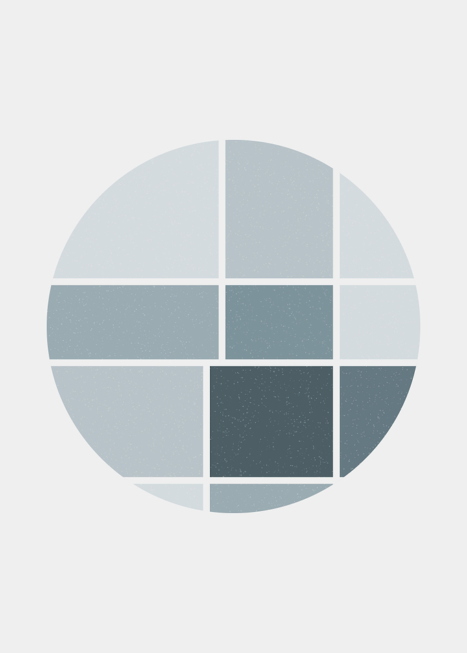 Mondrian style art