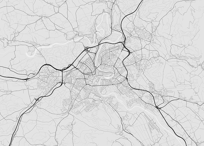 Bern Switzerland Map