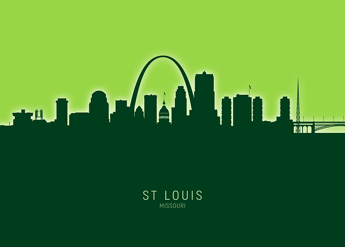 St Louis Skyline Missouri
