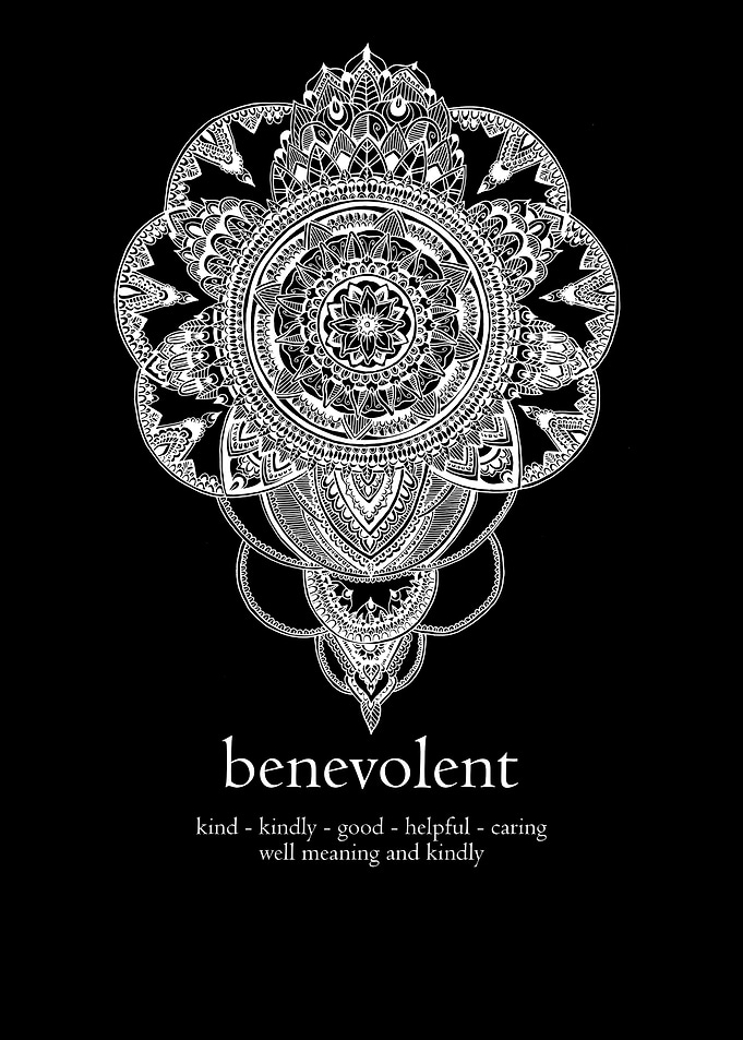 Mandala word benevolent