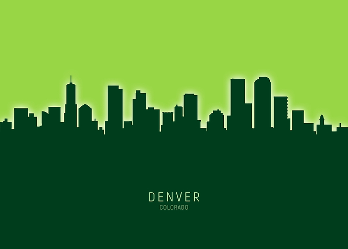 Denver Skyline Colorado