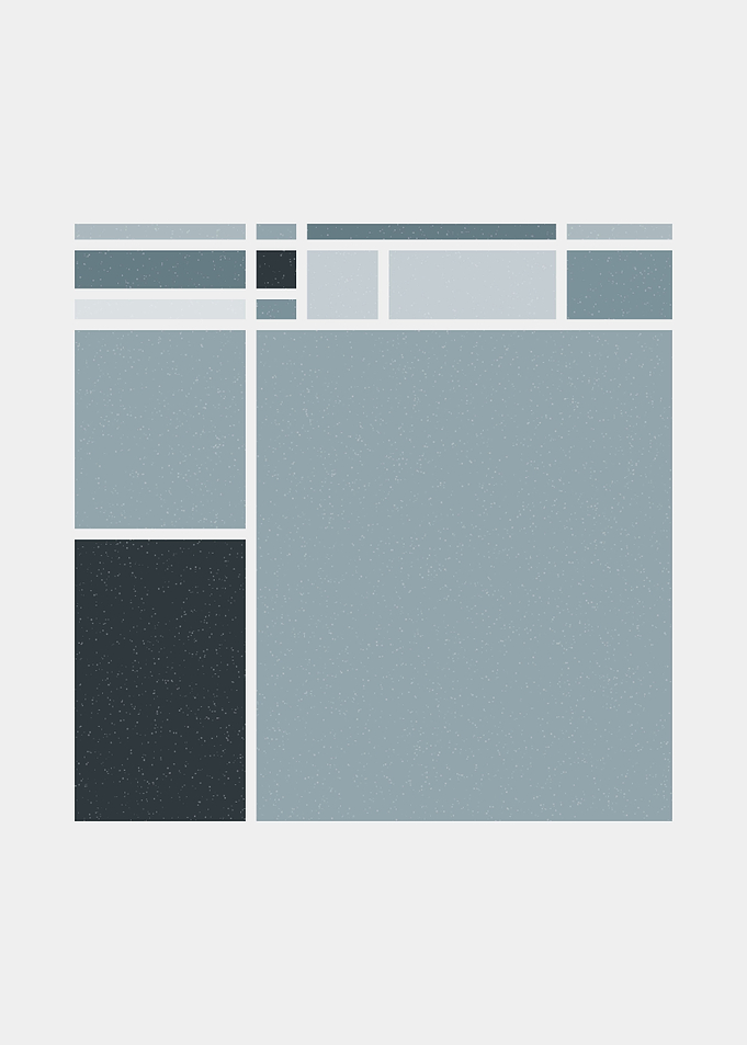 Mondrian style art
