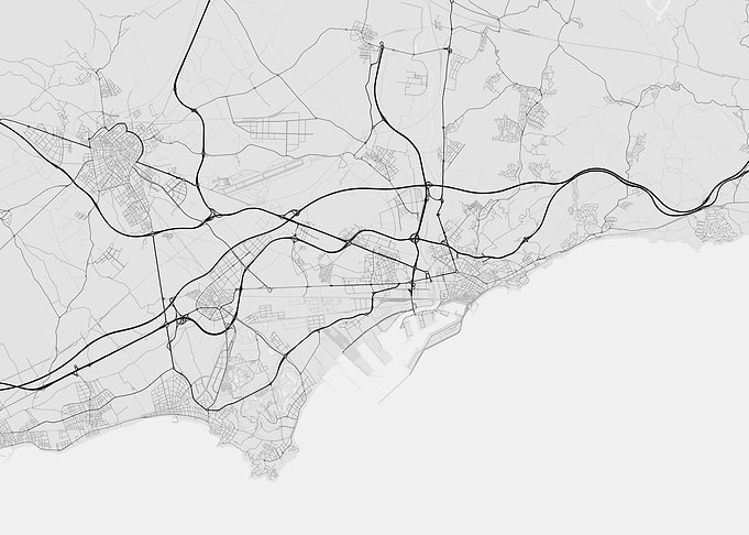 Tarragona Spain Map