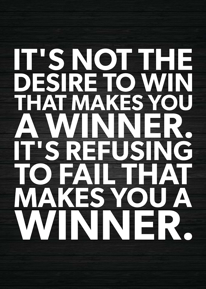 Winning Motivation
