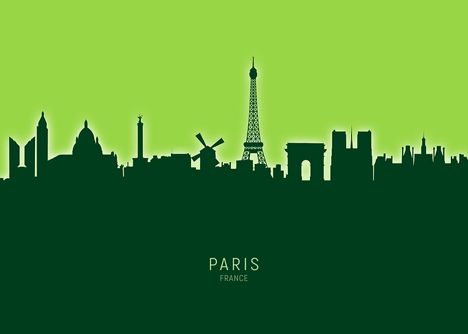 Paris Skyline France