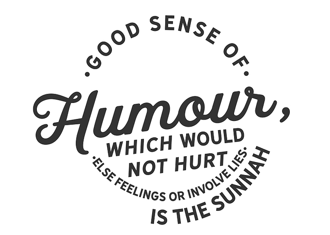 good sense of humour