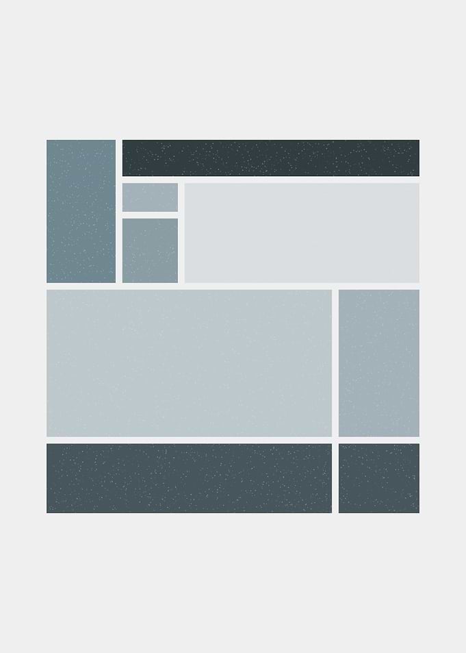 Mondrian style art