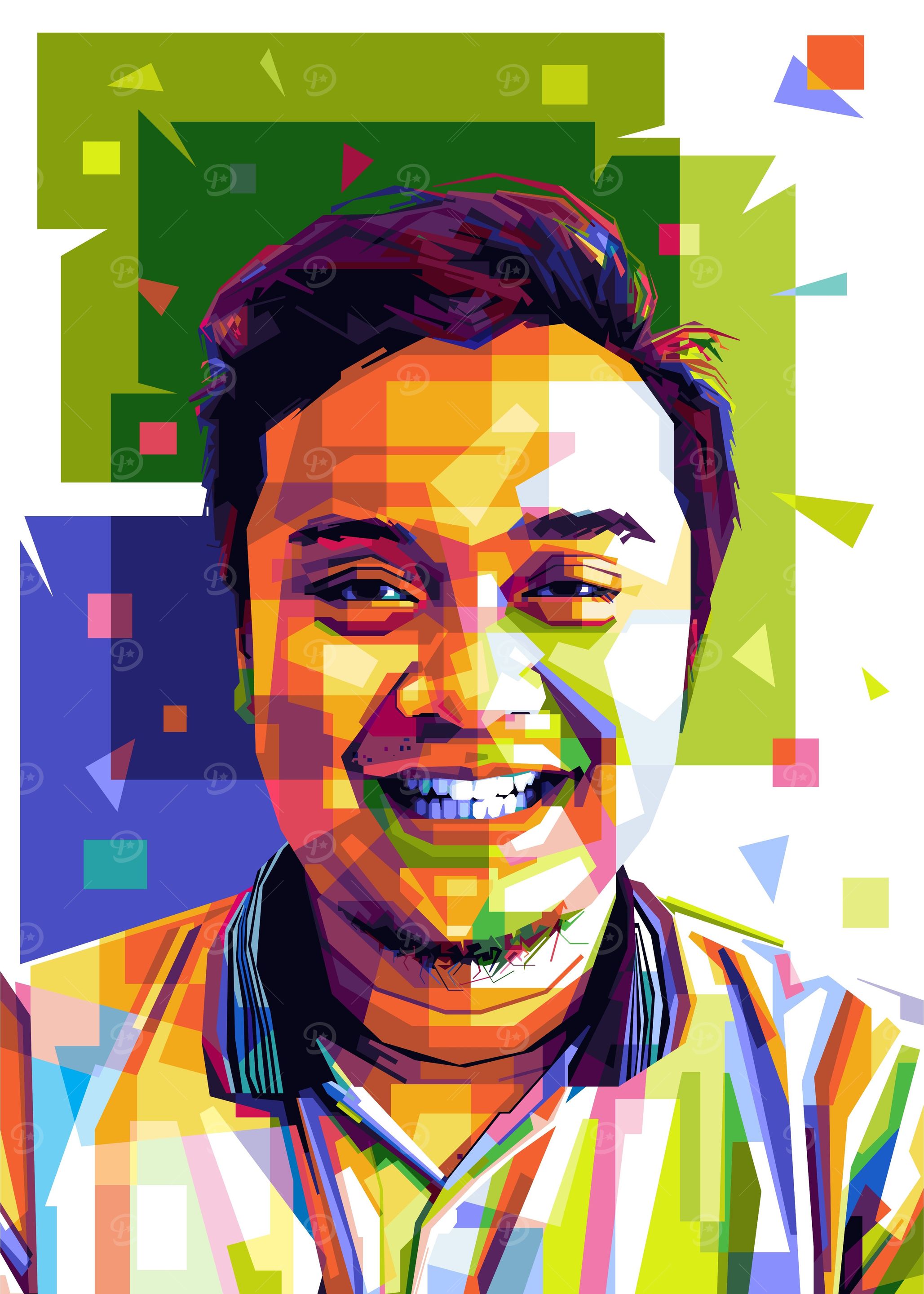 Face Pop Art