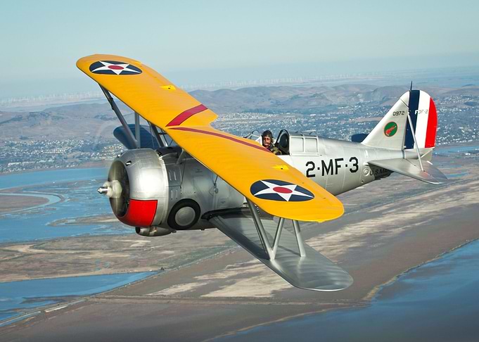 Biplane airplane plane