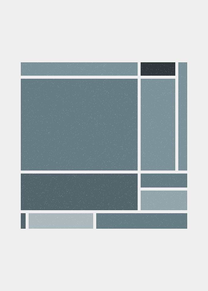 Mondrian style art