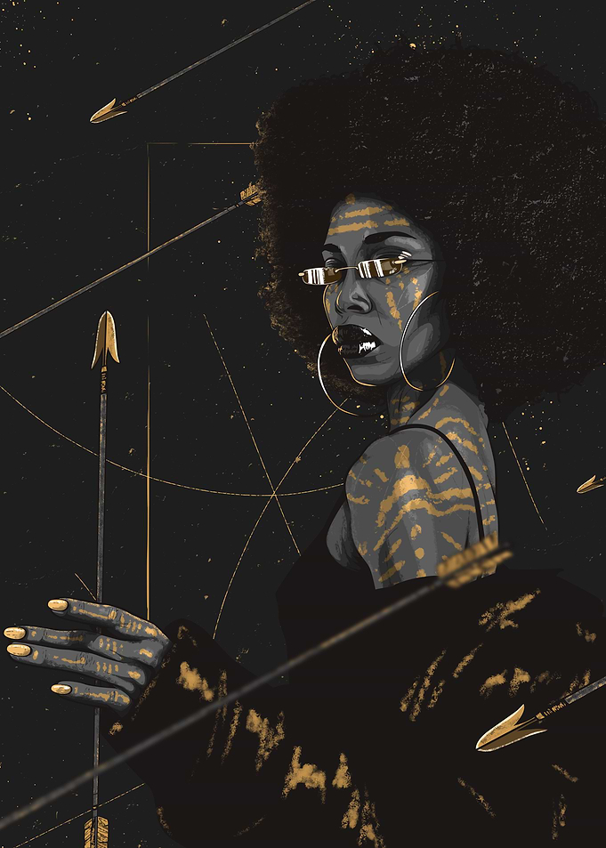 Afro queen