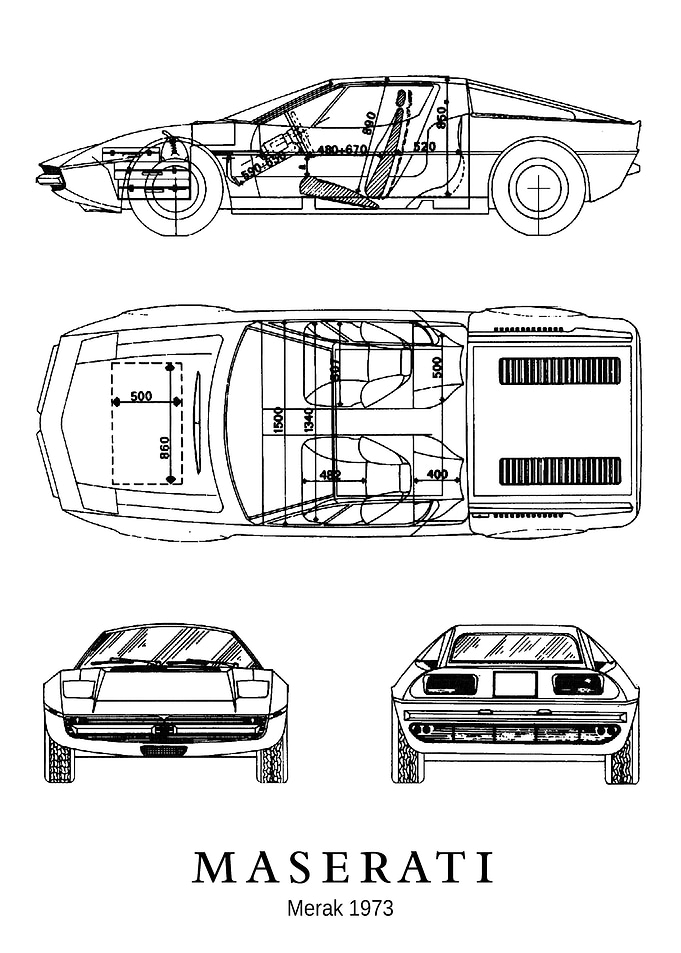 BNW Maserati Merak 1973