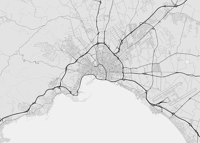 Palma Spain Map