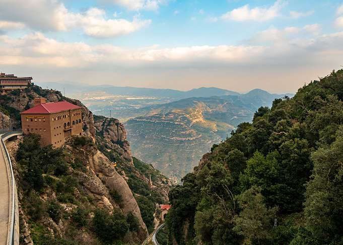 Mountainside in Spain