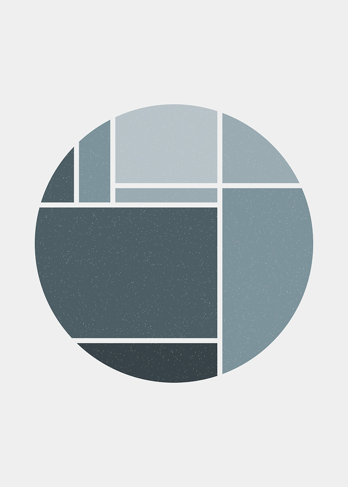 Mondrian style art