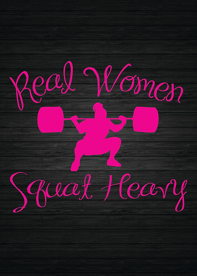 Real Women Squat Heavy