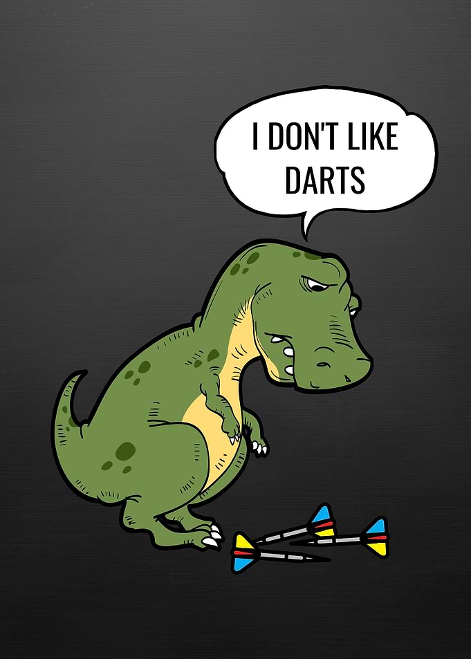 T Rex Dino Darts Champion
