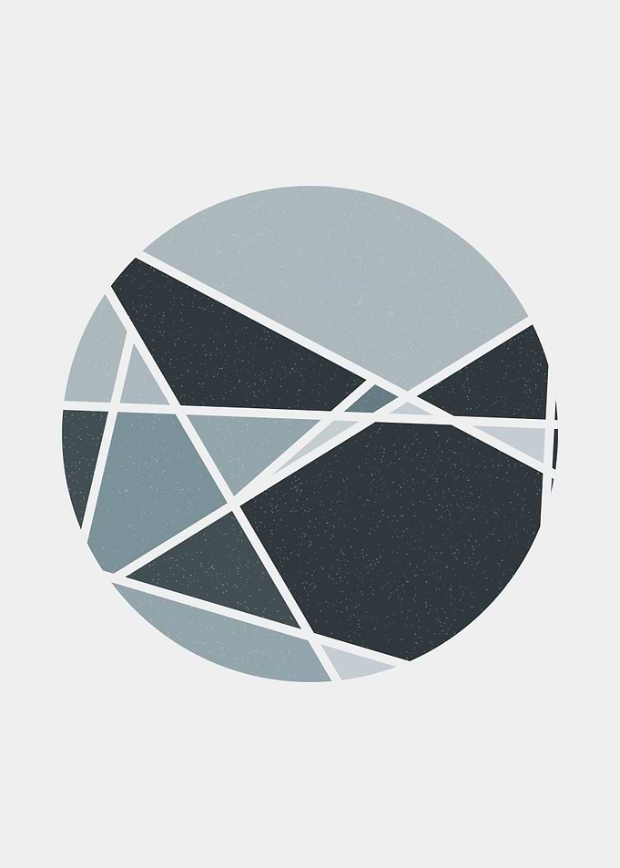 Mondrian style art