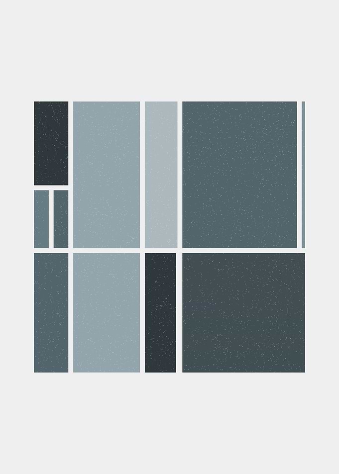 Mondrian style art