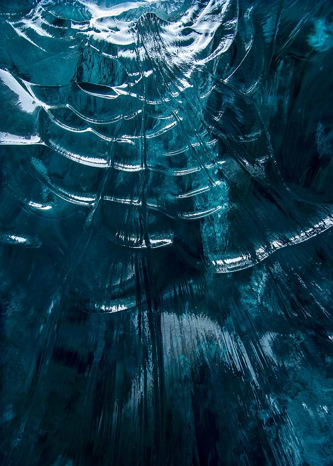 Ice ripples