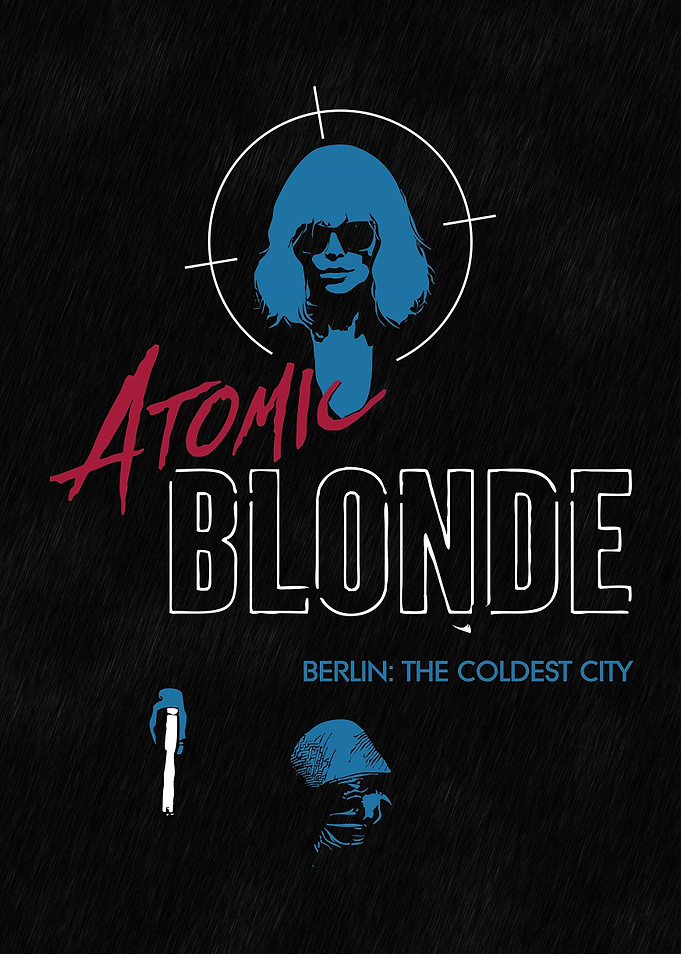 Atomic Blonde Noir Poster
