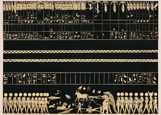 Zodiac from the tomb