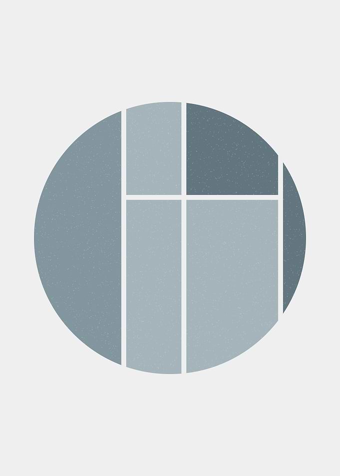 Mondrian style art