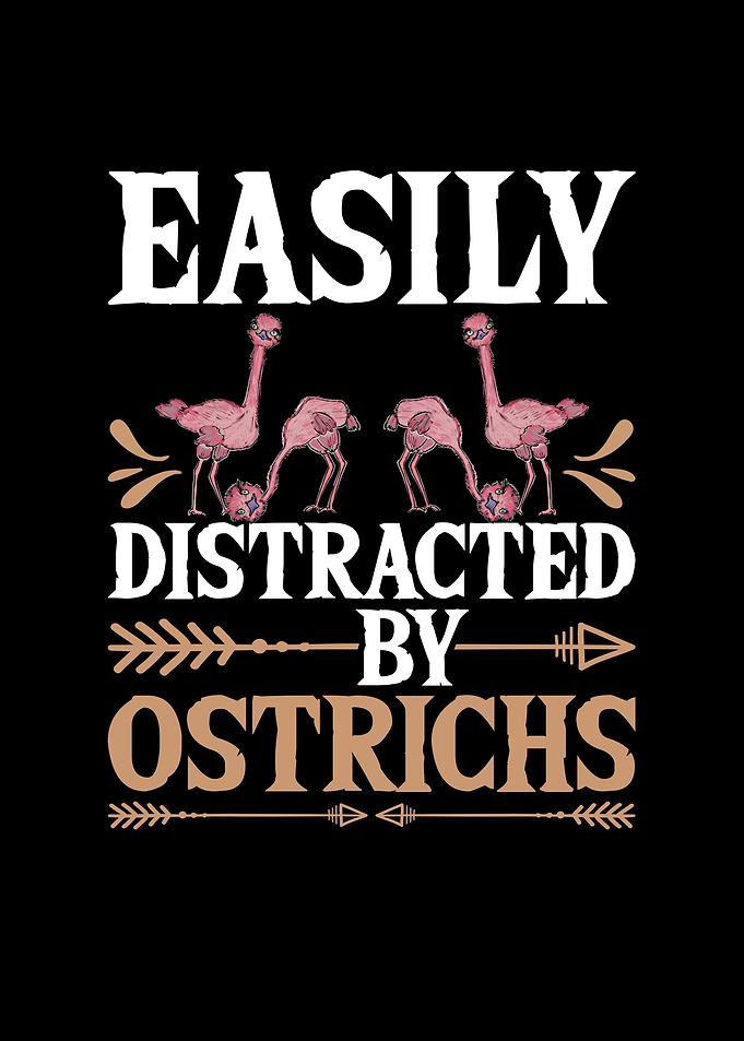 Funny Ostriches