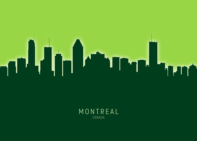Montreal Skyline Canada