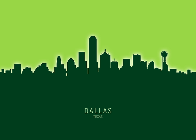 Dallas Skyline Texas