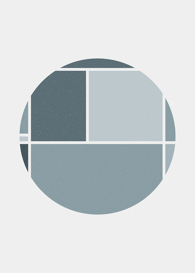 Mondrian style art