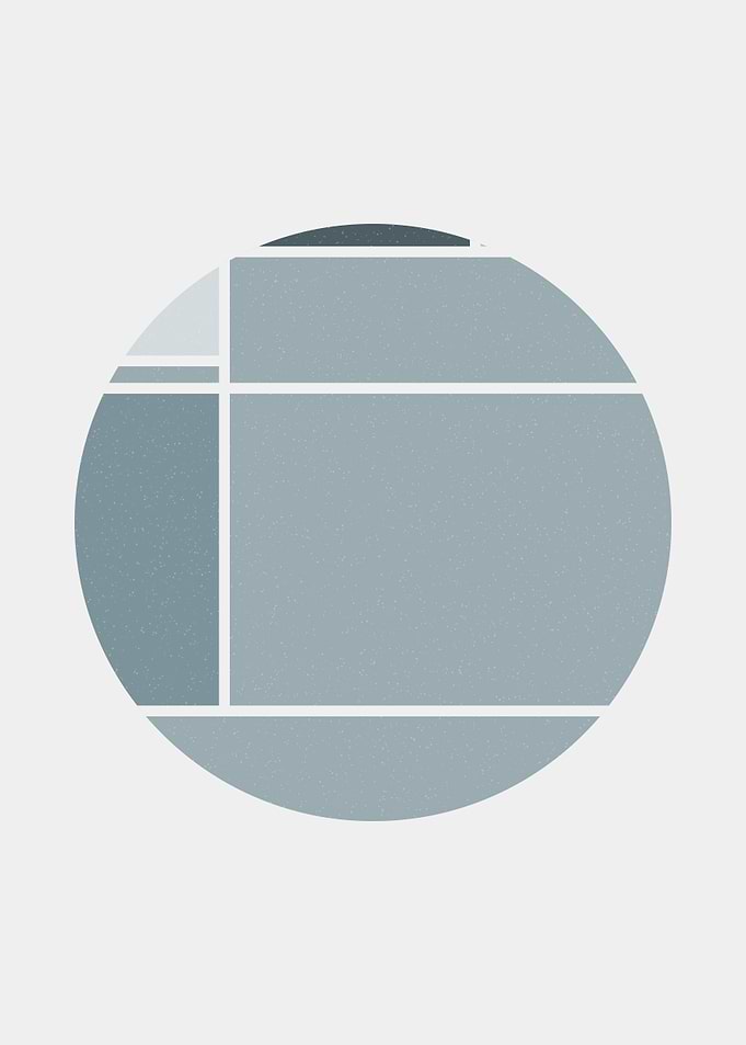 Mondrian style art