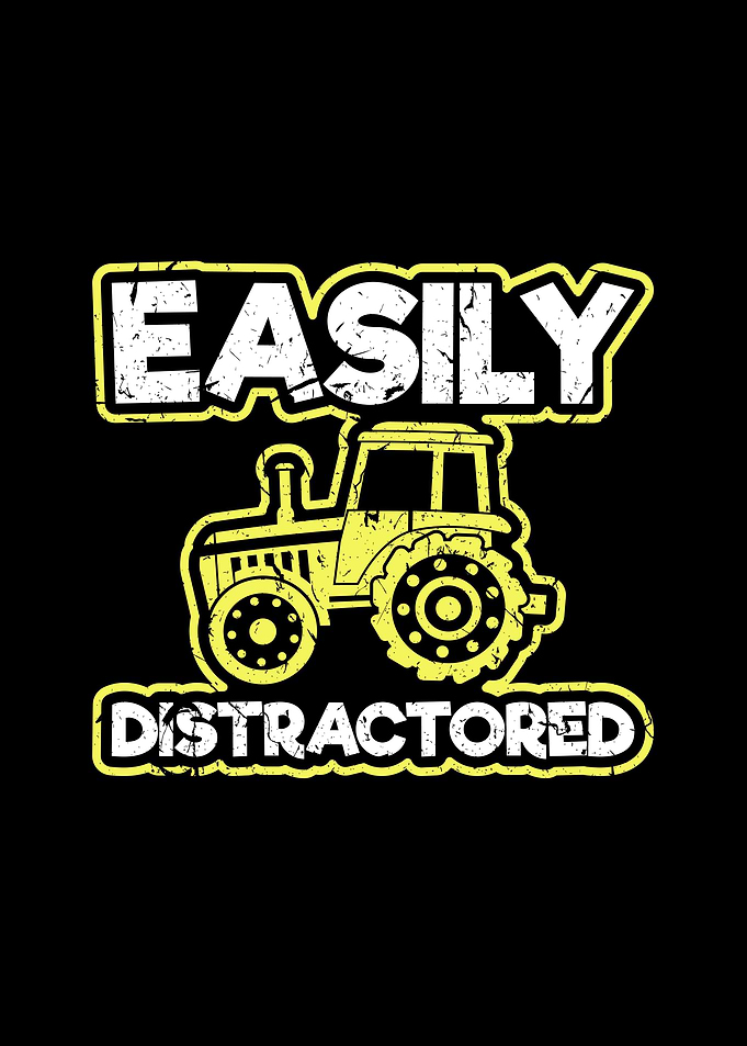 Tractor Pun Distractored